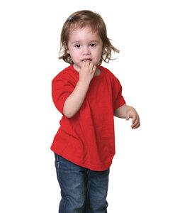 Bayside BA4125 - Toddler 5.4 oz., 100% Cotton T-Shirt Red