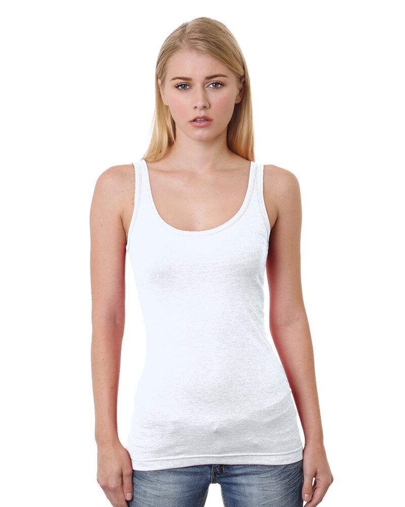 Bayside BA3410 - Junior's 4.2 oz., Fine Jersey Tank Top