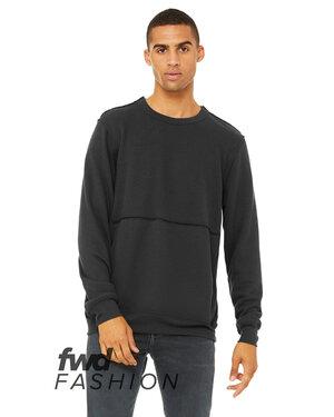 Bella+Canvas 3743 - FWD Fashion Unisex Raw Seam Crewneck Pullover