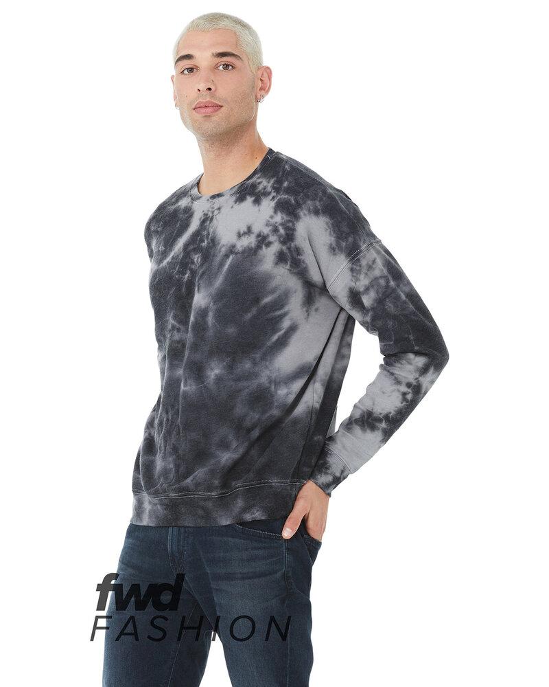 Bella+Canvas 3945RD - FWD Fashion Unisex Tie-Dye Pullover Sweatshirt
