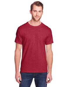 Fruit of the Loom IC47MR - Adult ICONIC T-Shirt Peppered Red Hth