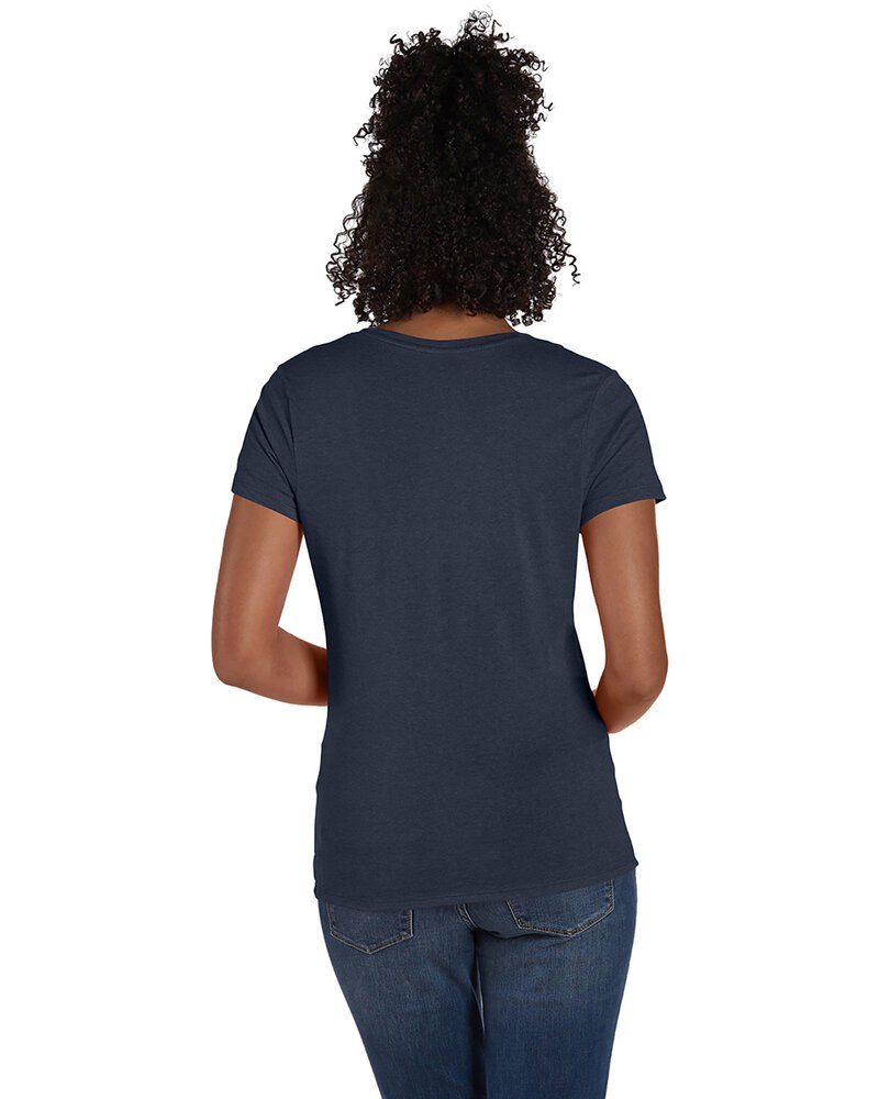 Hanes 42VT - Ladies Perfect-T Triblend V-Neck T-shirt