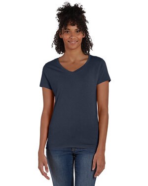 Hanes 42VT - Ladies Perfect-T Triblend V-Neck T-shirt