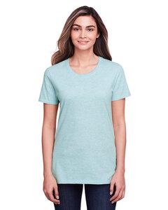 Fruit of the Loom IC47WR - Ladies ICONIC T-Shirt Aqua Velvet Hthr