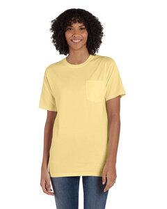 ComfortWash by Hanes GDH150 - Unisex Garment-Dyed T-Shirt with Pocket Summer Squash