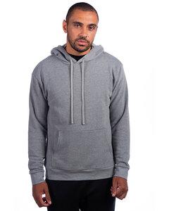 Next Level 9304 - Adult Sueded French Terry Pullover Sweatshirt Heather Gray