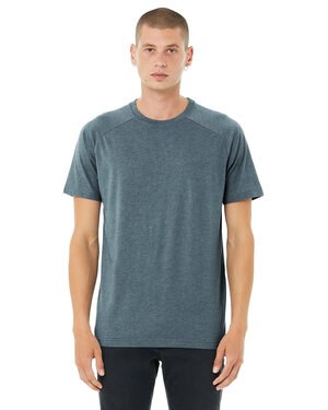 Bella+Canvas 3201 - Mens Heather CVC Raglan T-Shirt