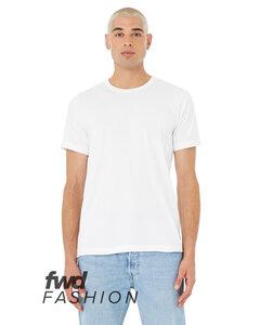 Bella+Canvas 3001RCY - Unisex Recycled Organic T-Shirt Solid Wht Blend