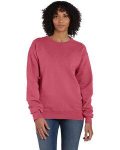 ComfortWash by Hanes GDH400 - Unisex Crew Sweatshirt Coral Craze