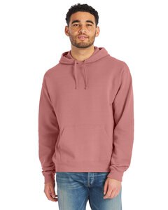 ComfortWash by Hanes GDH450 - Unisex Pullover Hooded Sweatshirt Mauve