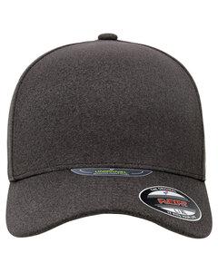 Flexfit 5577UP - Adult Unipanel Melange Hat Melange Drk Grey