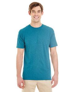 Jerzees 601MR - Adult TRI-BLEND T-Shirt Mosaic Blue Hthr