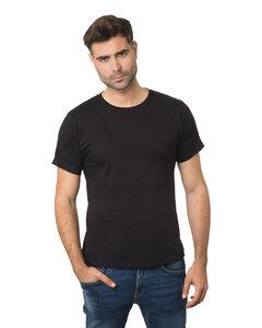 Bayside BA9500 - Unisex 4.2 oz., 100% Cotton Fine Jersey T-Shirt Black