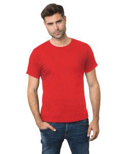 Bayside BA9500 - Unisex 4.2 oz., 100% Cotton Fine Jersey T-Shirt Red