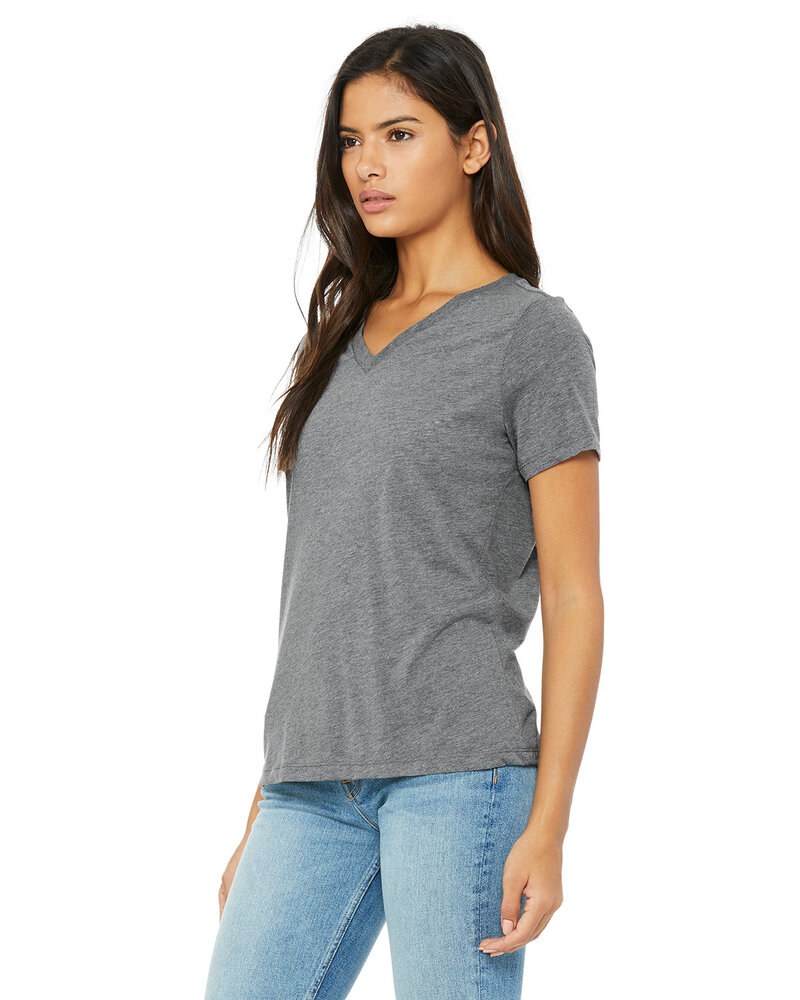 Bella+Canvas 6415 - Ladies Relaxed Triblend V-Neck T-Shirt