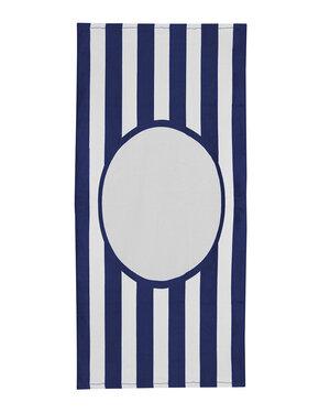 Carmel Towel Company C3060PF - Print Friendly College Stripe Towel