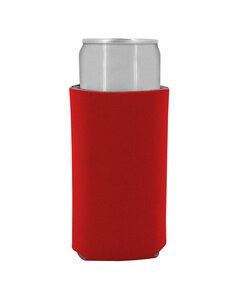 Liberty Bags FT001SC - Slim Can And Bottle Beverage Holder Red