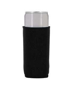 Liberty Bags FT007SC - Neoprene Slim Can And Bottle Beverage Holder Black