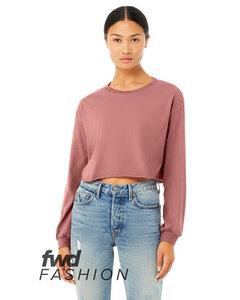 Bella+Canvas 6501B - FWD Fashion Ladies Cropped Long-Sleeve T-Shirt Mauve