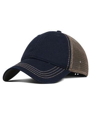 Fahrenheit F787 - Garment Washed Cotton Mesh Back Hat