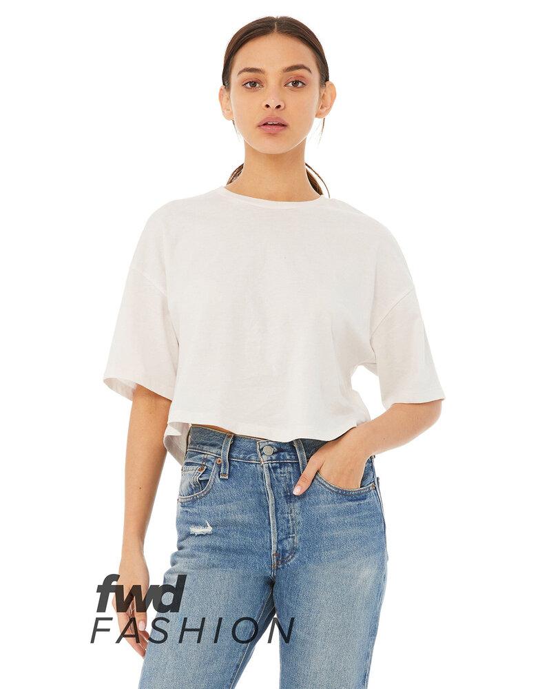 Bella+Canvas 6482 - FWD Fashion Ladies Jersey Cropped T-Shirt