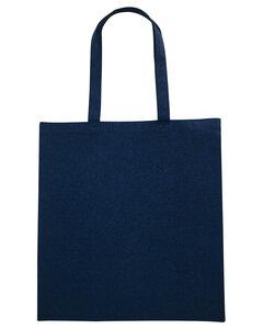 Liberty Bags 8860R - Nicole Recycled Cotton Canvas Tote Heather Navy