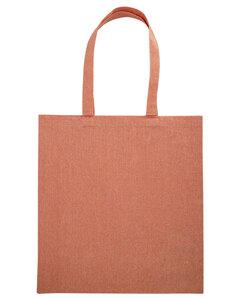 Liberty Bags 8860R - Nicole Recycled Cotton Canvas Tote Heather Peach