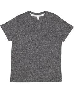 LAT 6191 - Youth Harborside Melange Jersey T-Shirt Smoke Melange