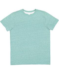 LAT 6191 - Youth Harborside Melange Jersey T-Shirt Saltwater Mlnge