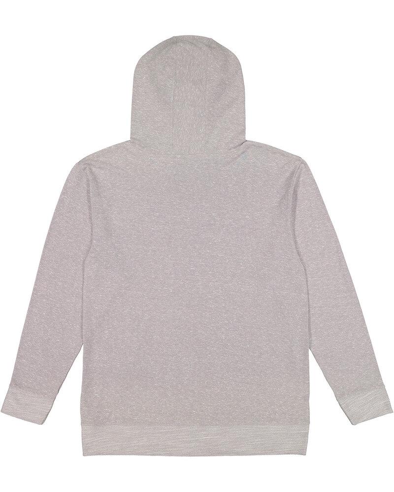 LAT 6779 - Adult Harborside Melange French Terry Hooded Sweatshirt