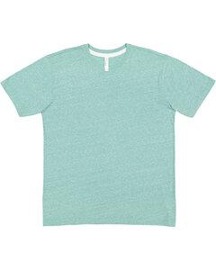 LAT 6991 - Men's Harborside Melange Jersey T-Shirt Saltwater Mlnge