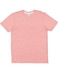 LAT 6991 - Men's Harborside Melange Jersey T-Shirt Mauvelous Mlange