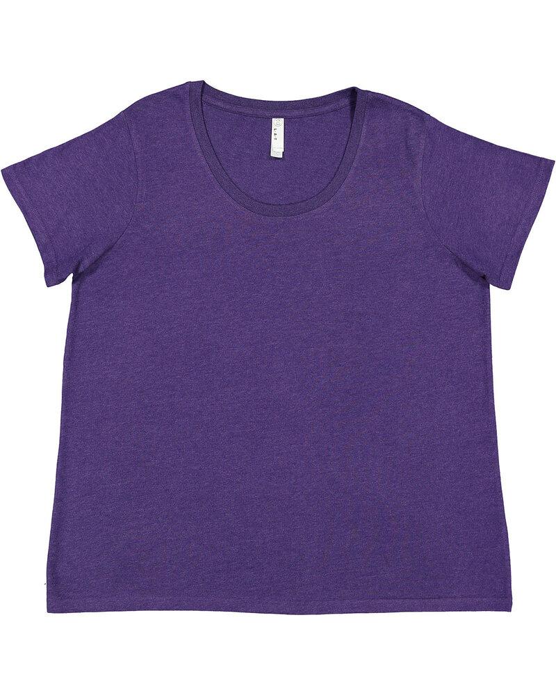 LAT 3816 - Ladies Curvy Fine Jersey T-Shirt