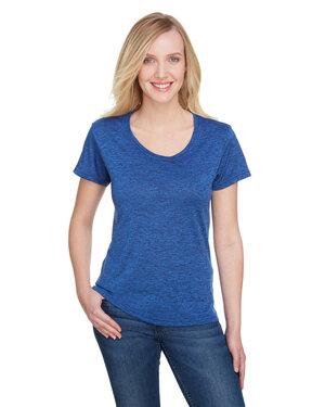 A4 NW3010 - Ladies Tonal Space-Dye T-Shirt