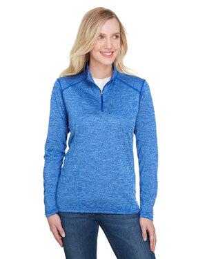 A4 NW4010 - Ladies Tonal Space-Dye Quarter-Zip