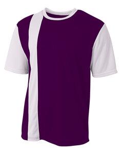 A4 N3016 - Men's Legend Soccer Jersey Purple/White