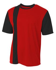 A4 N3016 - Men's Legend Soccer Jersey Scarlet/Black