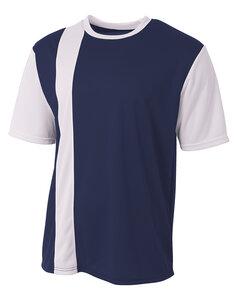 A4 NB3016 - Youth Legend Soccer Jersey Navy/White