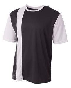 A4 NB3016 - Youth Legend Soccer Jersey Black/White