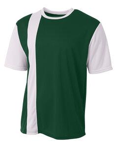 A4 NB3016 - Youth Legend Soccer Jersey Forest/White