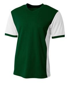A4 NB3017 - Youth Premier Soccer Jersey Forest/White
