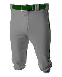 A4 NB6003 - Youth Baseball Knicker Pant Grey/Forest
