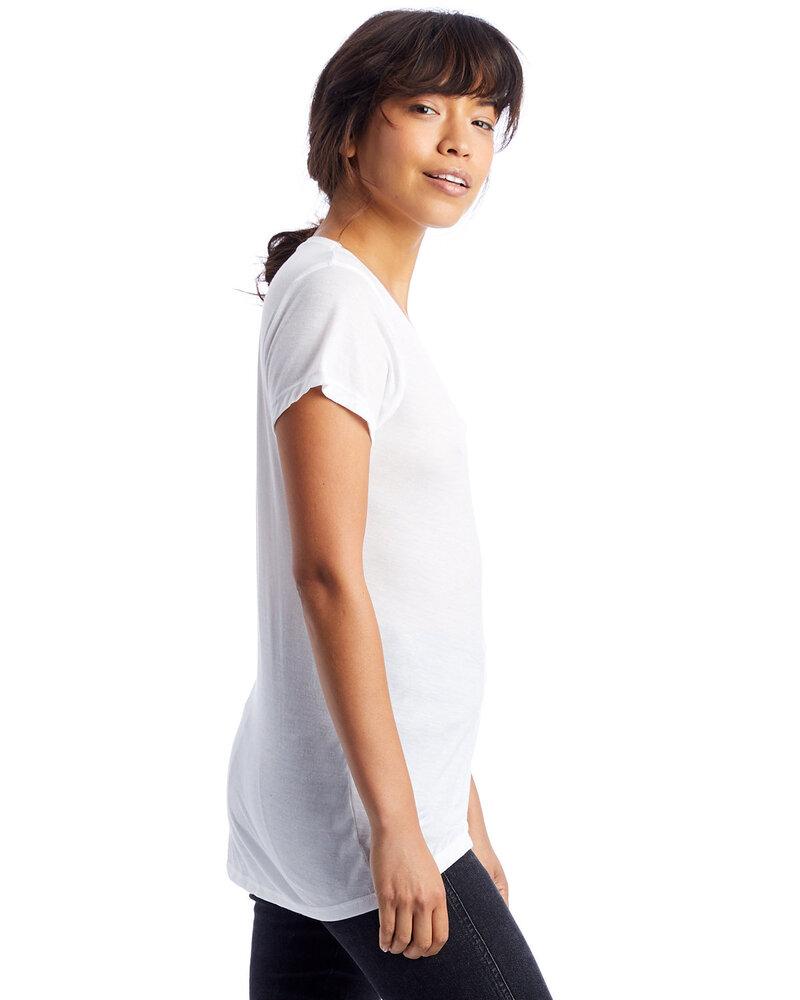 Alternative Apparel 2894B2 - Ladies Slinky-Jersey V-Neck T-Shirt