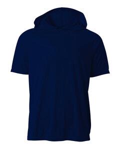 A4 N3408 - Men's Cooling Performance Hooded T-shirt Navy