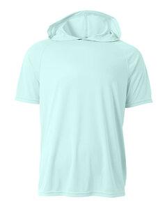 A4 N3408 - Men's Cooling Performance Hooded T-shirt Pastel Mint