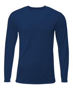 A4 N3425 - Men's Sprint Long Sleeve T-Shirt Navy