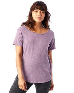 Alternative Apparel 5064BP - Ladies Backstage T-Shirt Vintage Iris