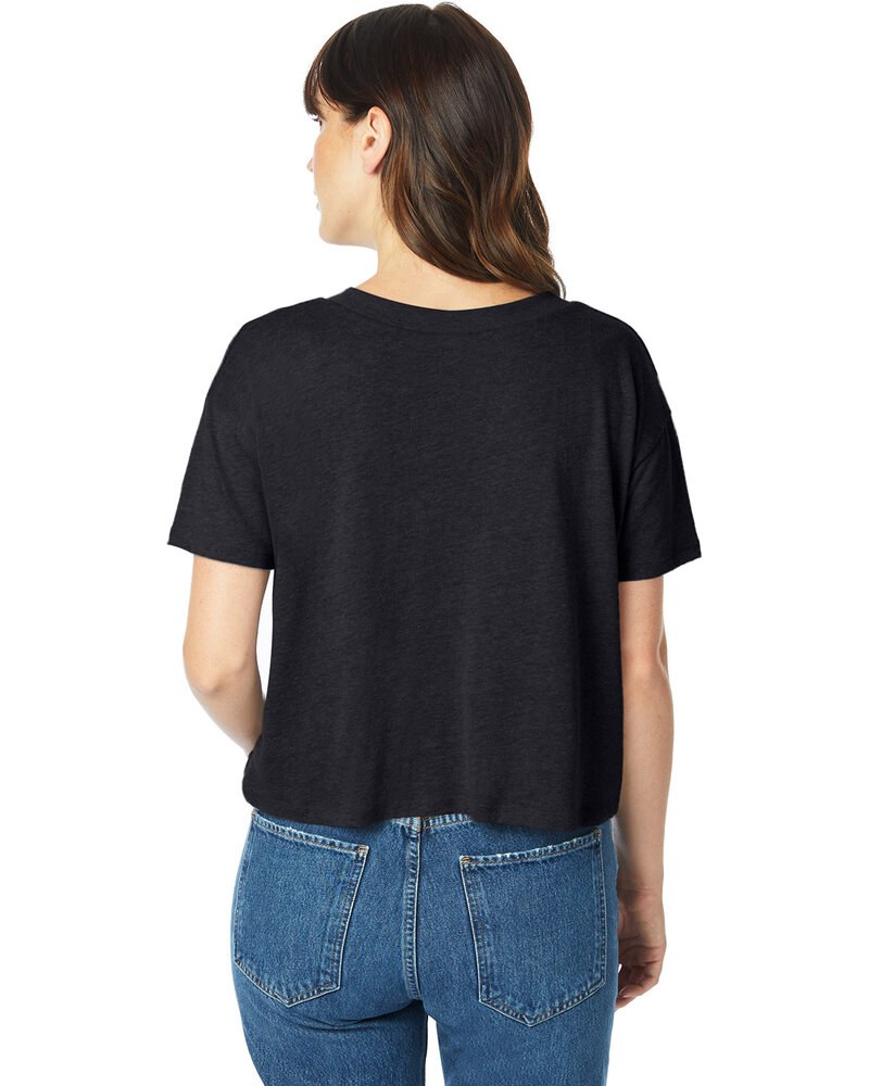 Alternative Apparel 5114BP - Ladies Headliner Cropped T-Shirt