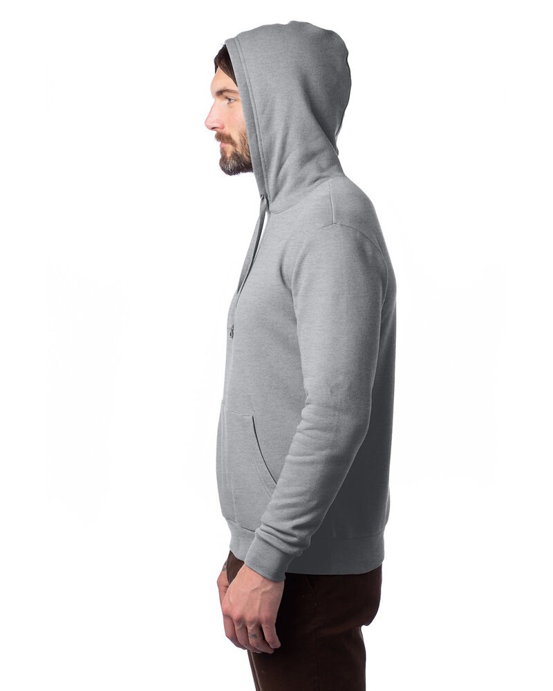 Alternative Apparel 8804PF - Adult Eco Cozy Fleece Pullover Hooded Sweatshirt