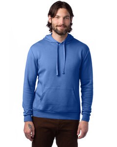 Alternative Apparel 8804PF - Adult Eco Cozy Fleece Pullover Hooded Sweatshirt Heritage Royal